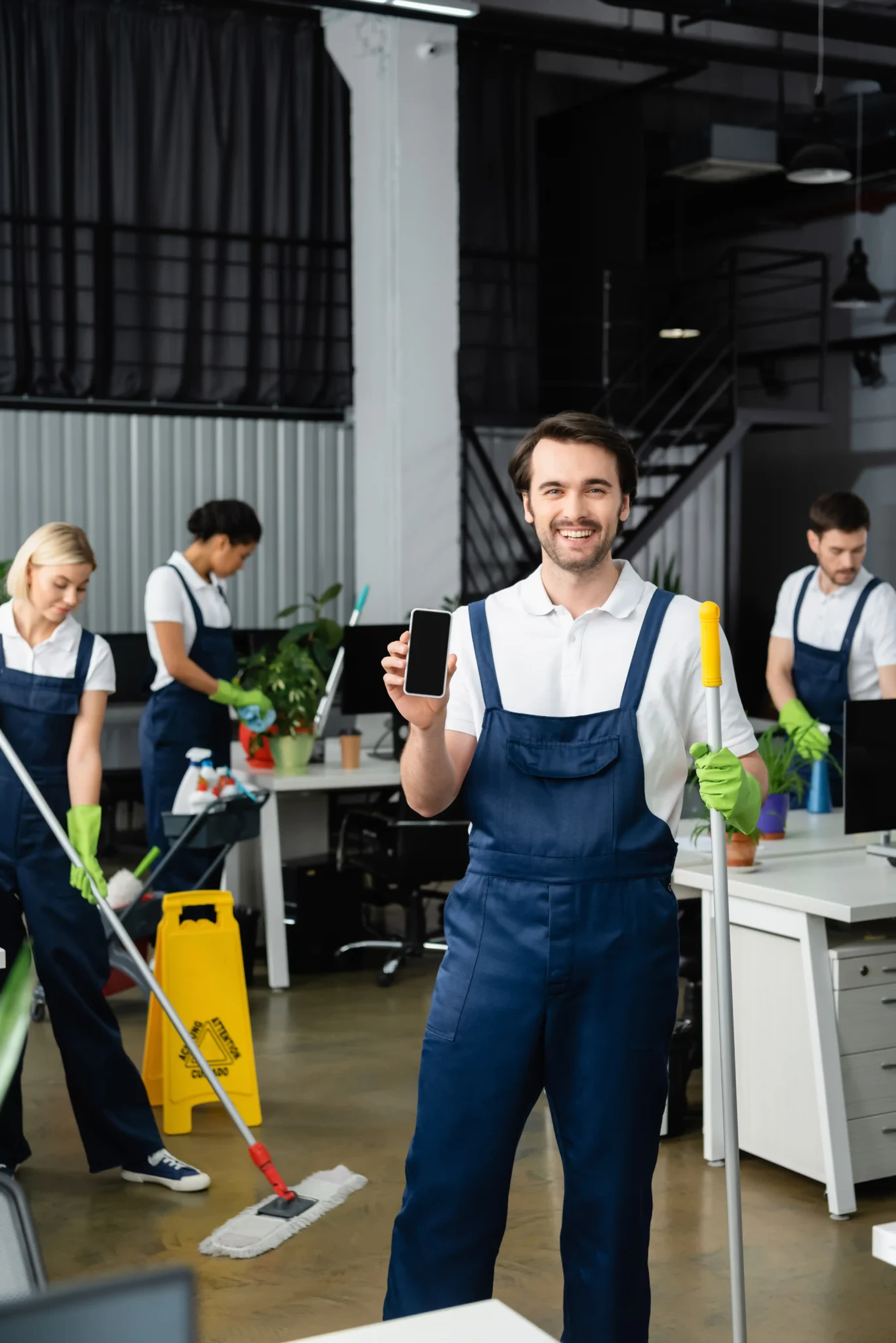 Sydney Clean Group cleaning professional at work